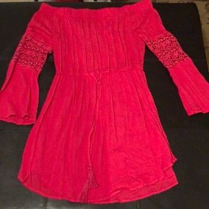 Hot Pink Spring/Summer Dress